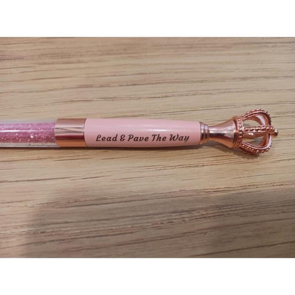 Positivity Quote Pen In Pink - Picture 5 of 8